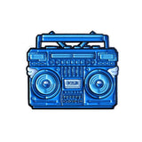 BMBOX Pin (Blue) (Soft Enamel) by Elena Kazi