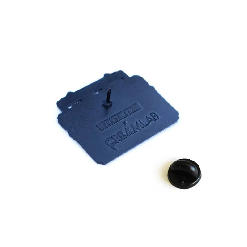 BMBOX Pin (Blue) (Soft Enamel) by Elena Kazi