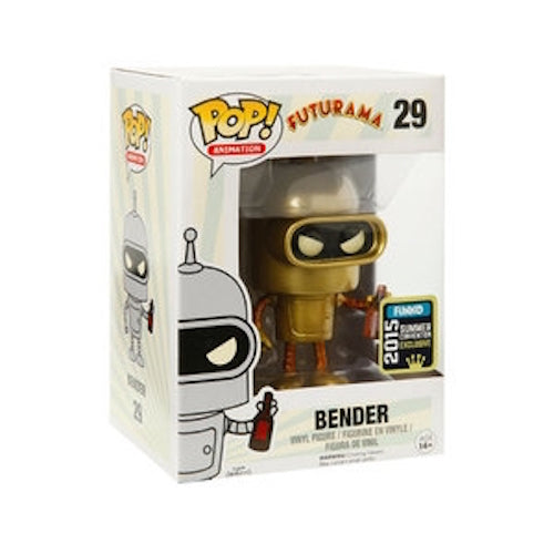 Bender 29 (Gold) Funko Pop! Vinyl Animation [Summer Convention 2015]