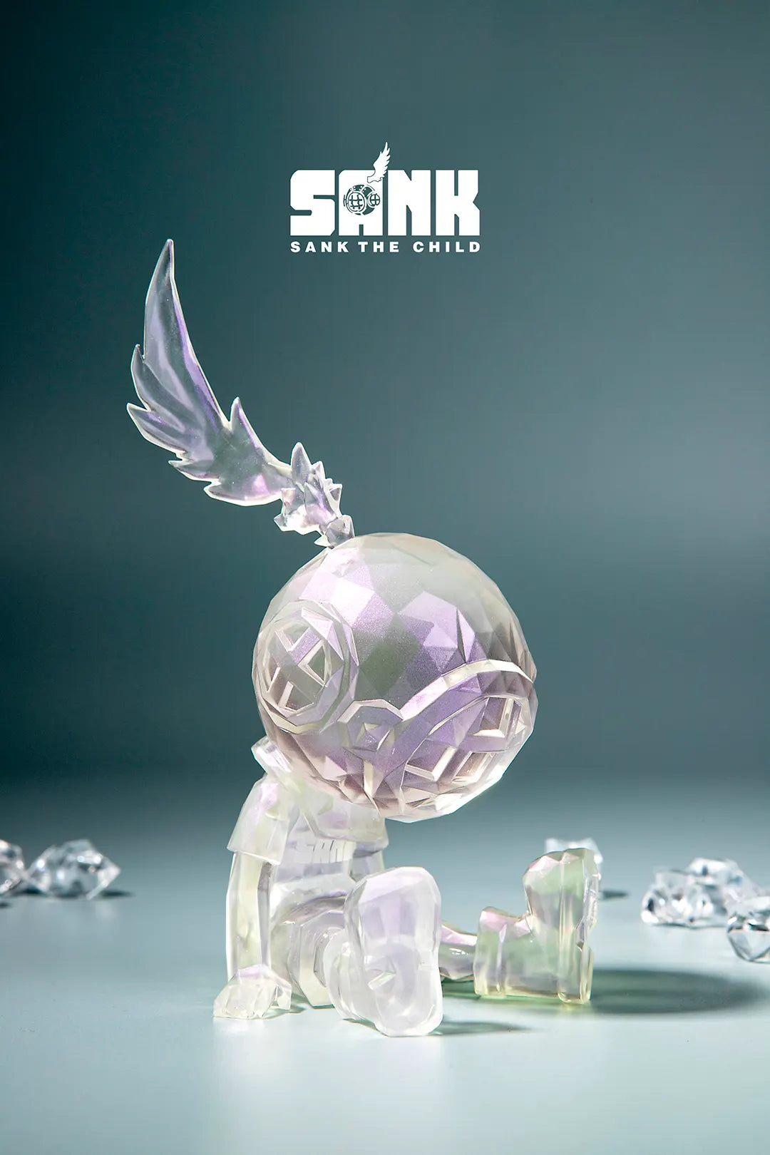 Good Night Series Low Poly Crystal Sank Toys