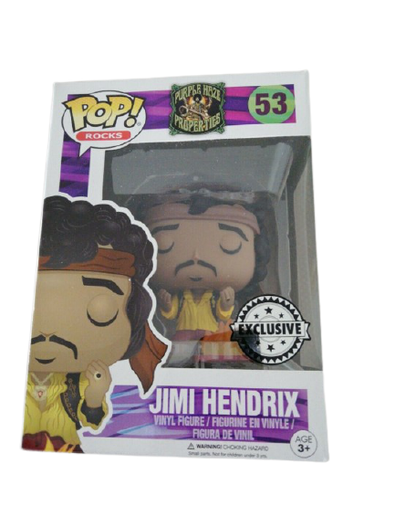 Jimi Hendrix 53 Funko Pop! Vinyl Rocks [DAMAGED BOX]