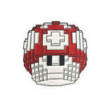 Mushroom Pin (Red) (Soft Enamel) by Vuitbits