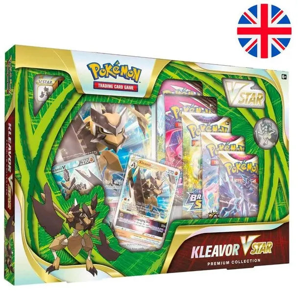 Pokemon VSTAR Blister Premium Collection Box - Kleavor - Pokémon Cards
