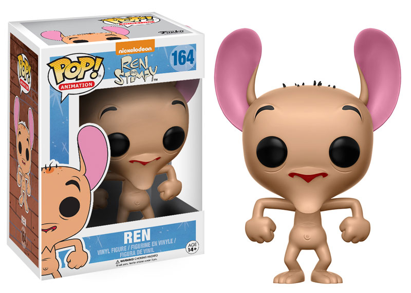 Ren Funko Pop #164 vinyl figure with packaging from Ren & Stimpy