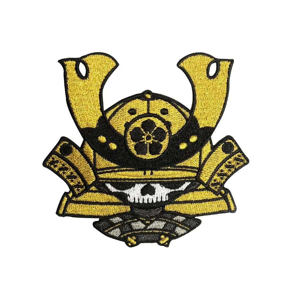 Skull Kid (Gold) Katana Patch by 2Petalrose