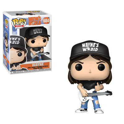 Funko Pop Wayne #684 from Wayne’s World holding guitar