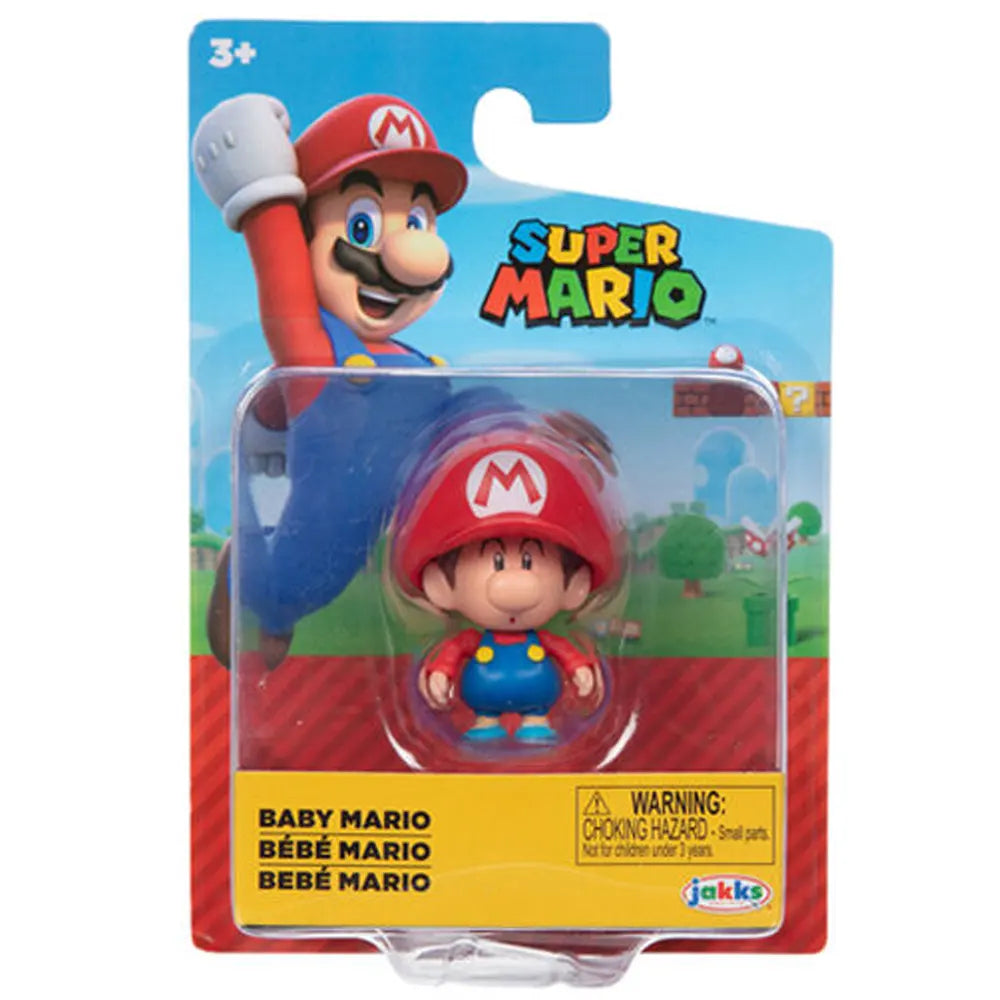 Nintendo: Baby Mario Action Figure 6,5cm by Jakks Pacific
