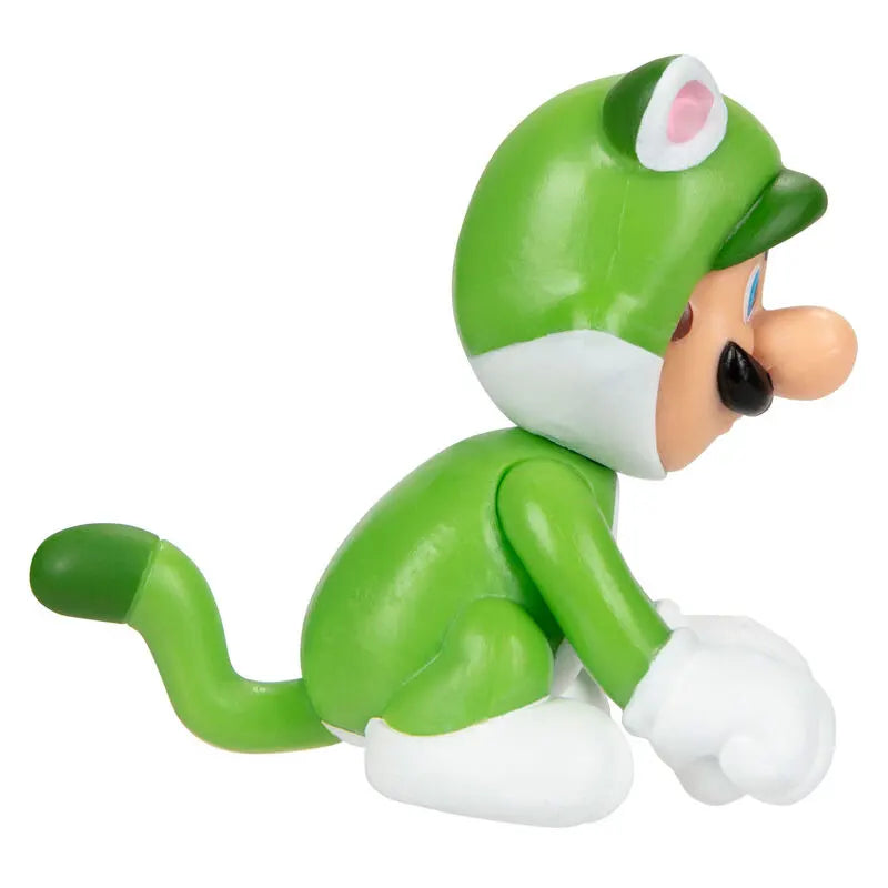 Nintendo: Cat Luigi Action Figure 6,5cm by Jakks Pacific