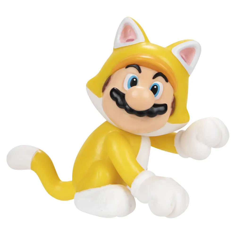 Nintendo: Cat Mario Action Figure 6,5cm by Jakks Pacific