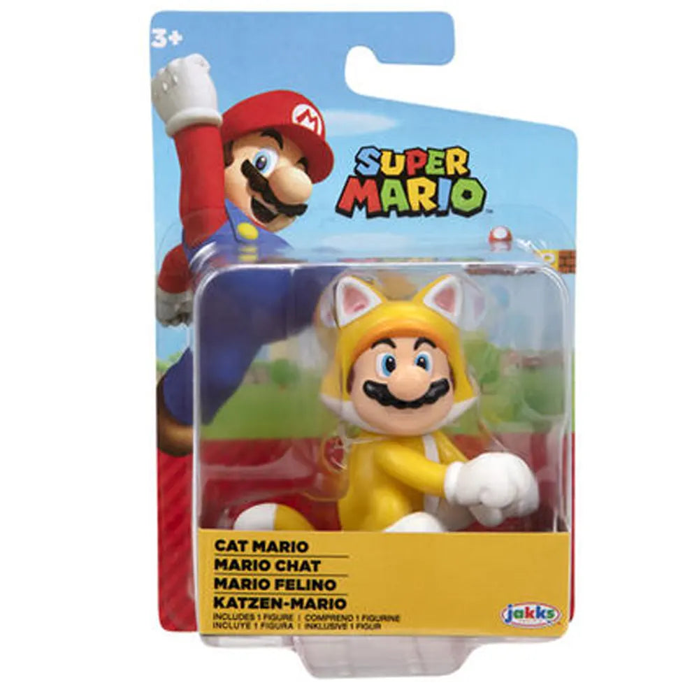 Cat Mario vinyl figure in window box packaging