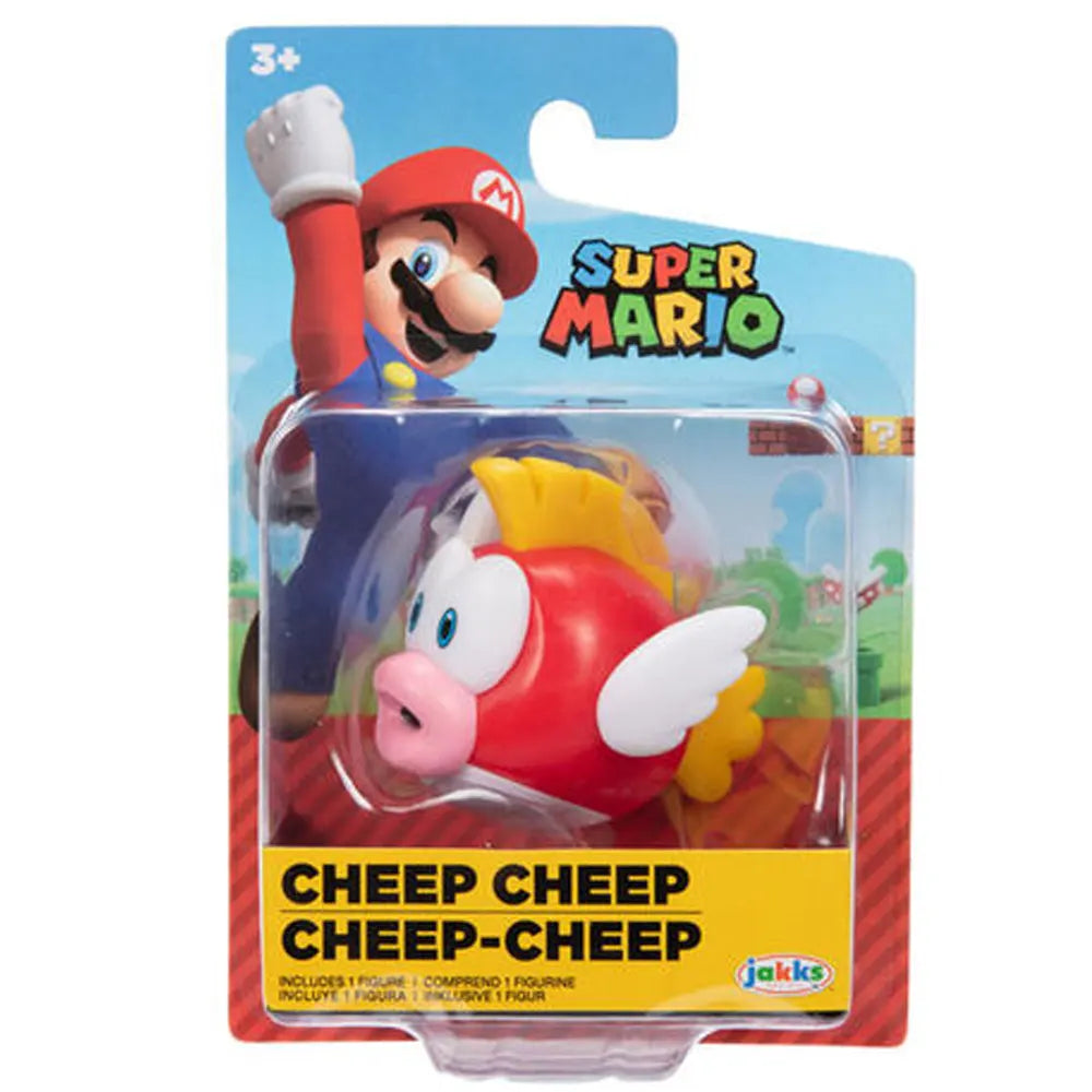 Nintendo: Cheep Cheep Action Figure 6,5cm by Jakks Pacific