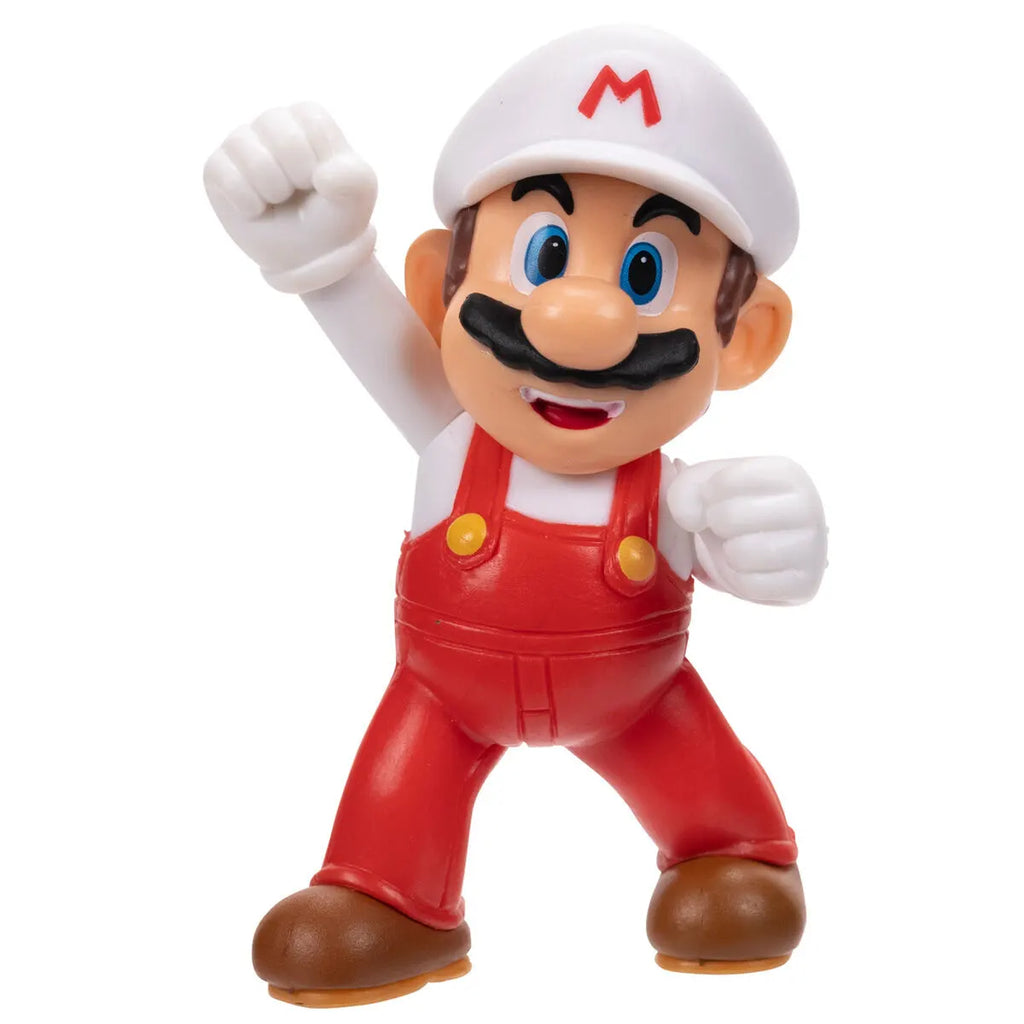 Nintendo: Fire Mario Action Figure 6,5cm by Jakks Pacific
