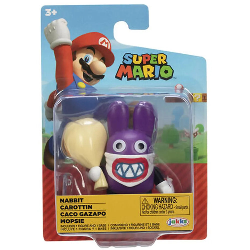 Nintendo: Nabbit Action Figure 6,5cm by Jakks Pacific