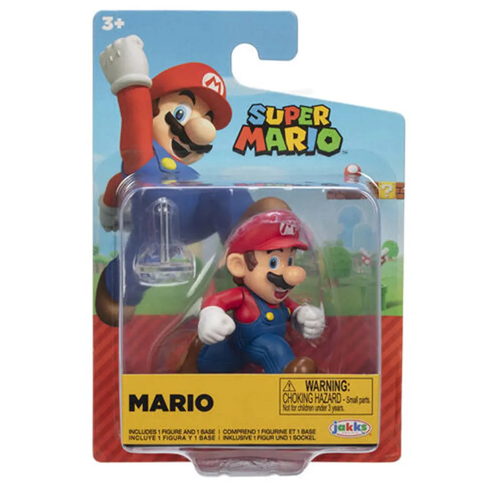 Nintendo: Running Mario Action Figure 6,5cm by Jakks Pacific