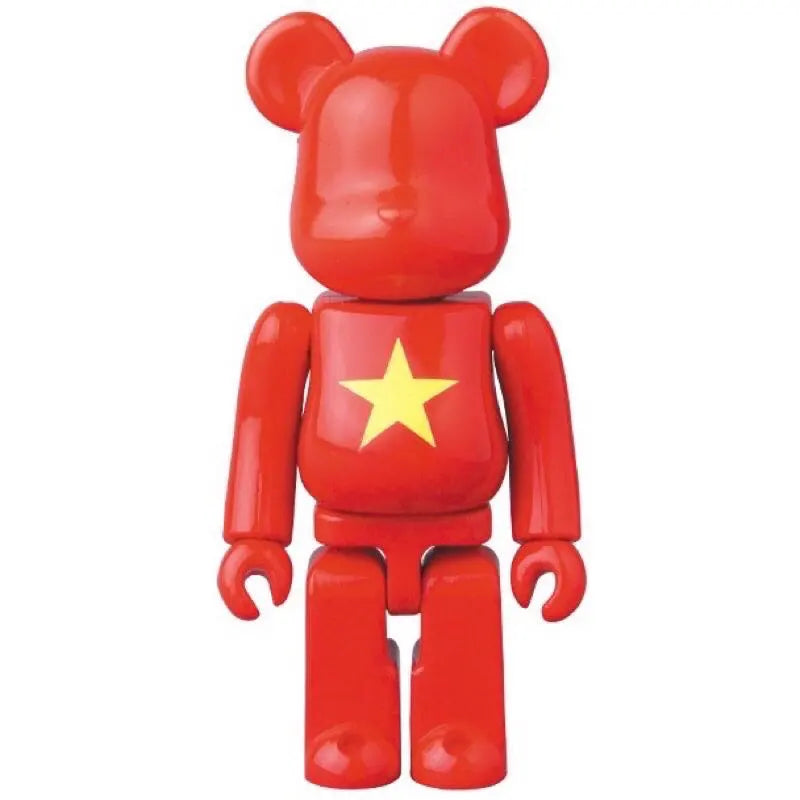Vietnam - Flag - 100% Bearbrick Series 37