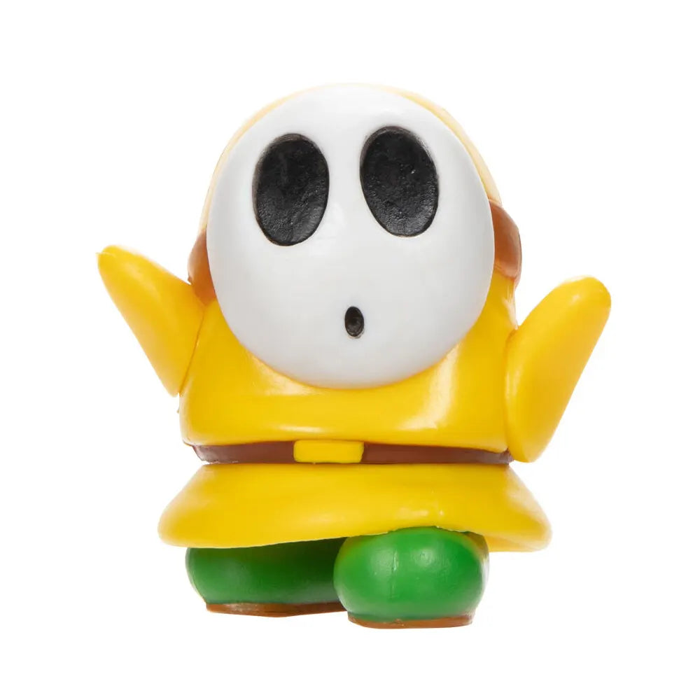 Nintendo: Yellow Shy Guy Action Figure 6,5cm by Jakks Pacific